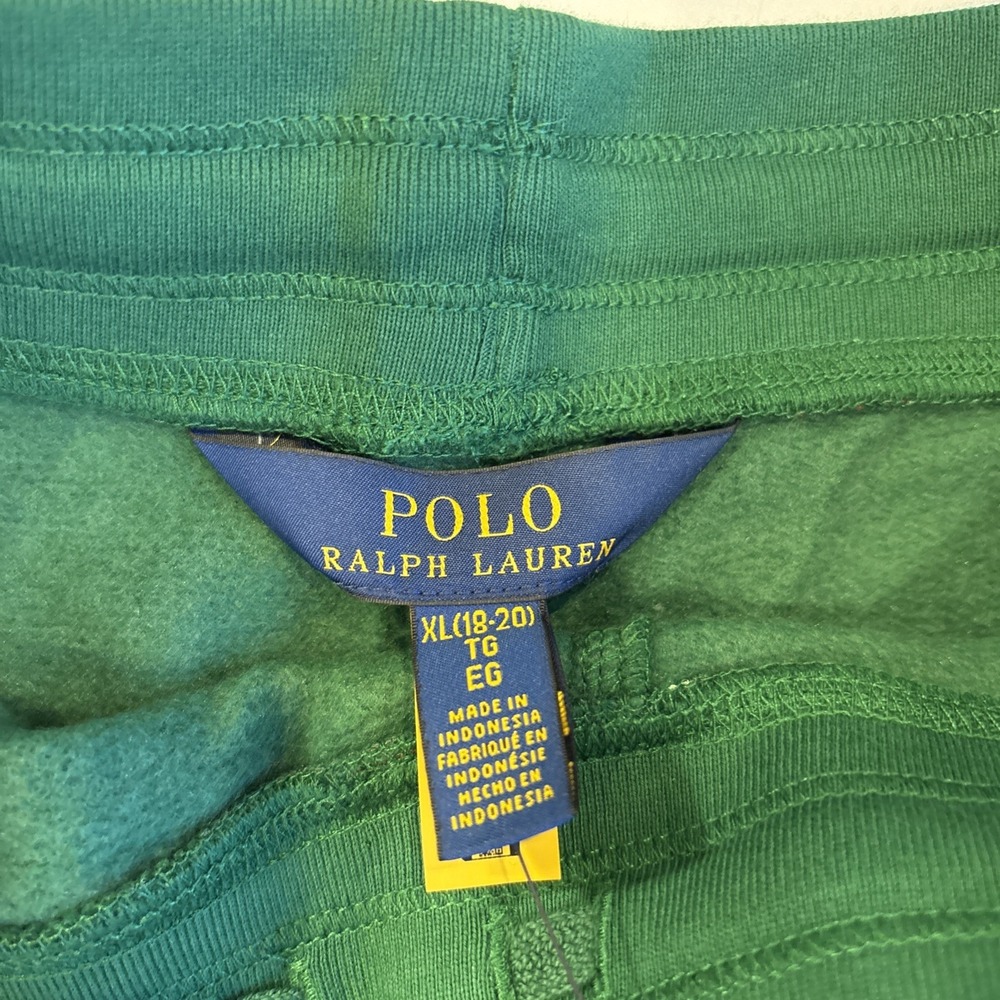 Polo Ralph Lauren Collegiate Pennant Fleece Jogger Varsity Preppy Boy's XL 18-20 - Picture 3 of 6